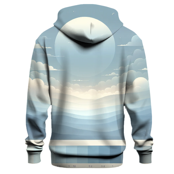 Misty Morning Gradient Design Hoodie