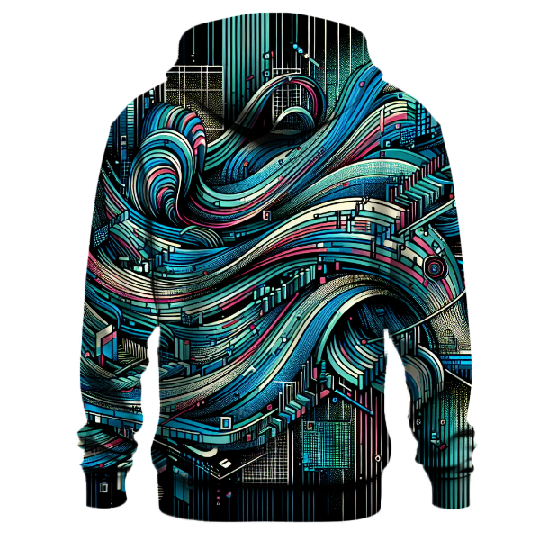 New Wave Digital Flow Hoodie