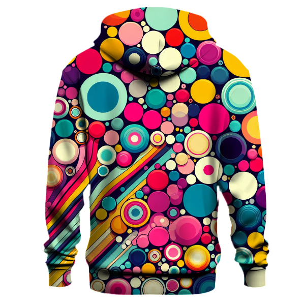 Bubbly 70s Circles Hoodie