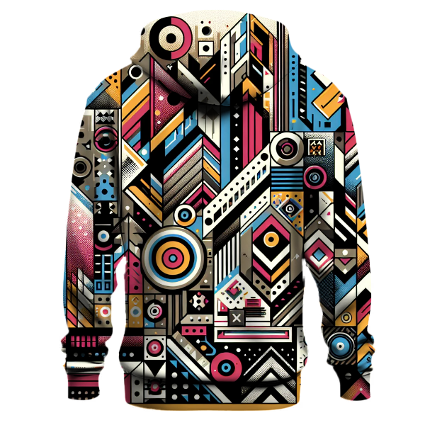 Geometric Graffiti Hoodie