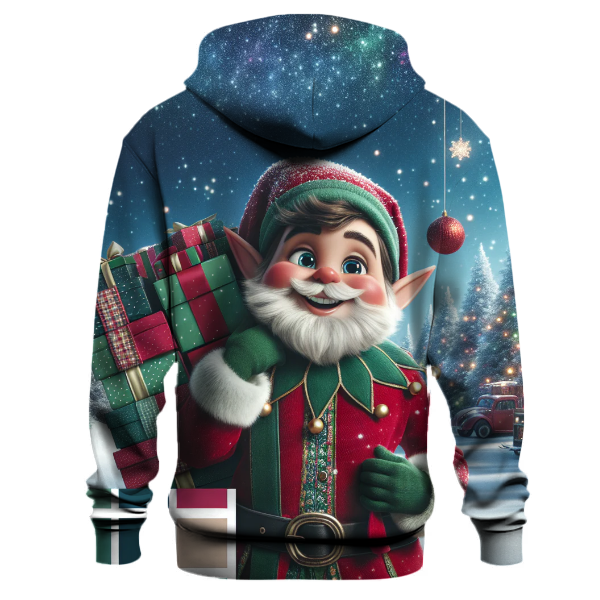 North Pole Delivery Elf Hoodie