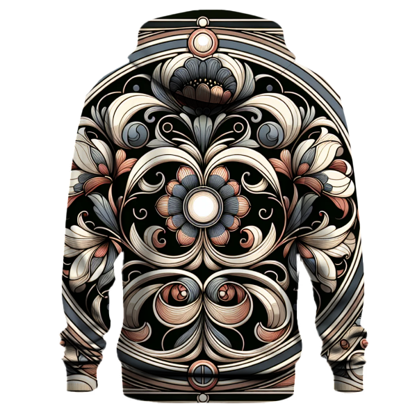 Geometric Art Nouveau Hoodie