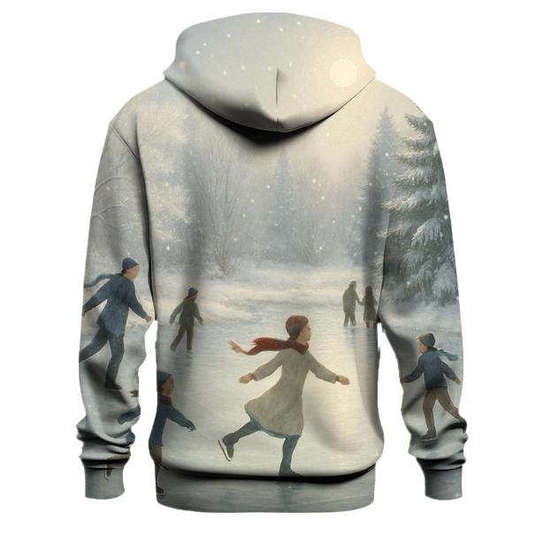 Ice Skating Pond Magic Hoodie