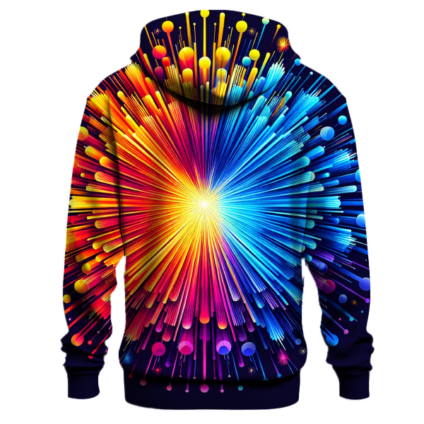Firework Burst Gradient Hoodie