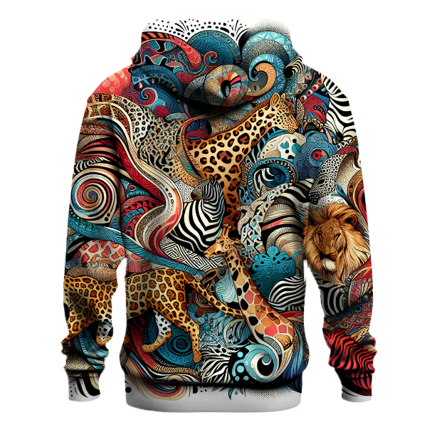 Sassy Animal Print Party Hoodie