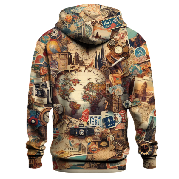 Retro Travel Diaries Hoodie