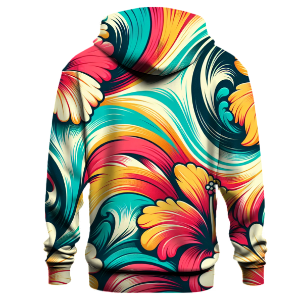 Hibiscus Island Escape Hoodie
