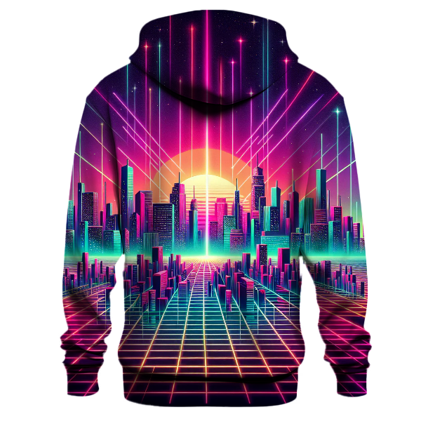 Retro Pop Synthscape Hoodie