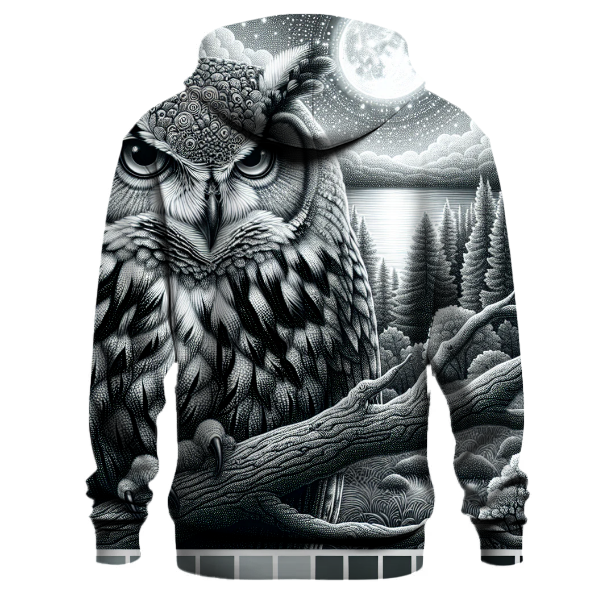 Mystical Owl Whisper Hoodie
