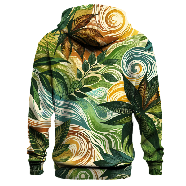 Emerald Rainforest Escape Hoodie