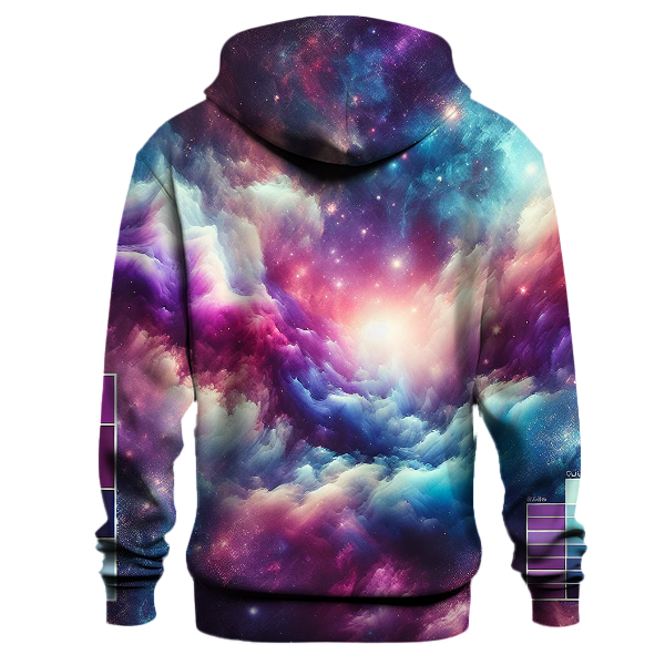 Celestial Nebulae Bloom Hoodie
