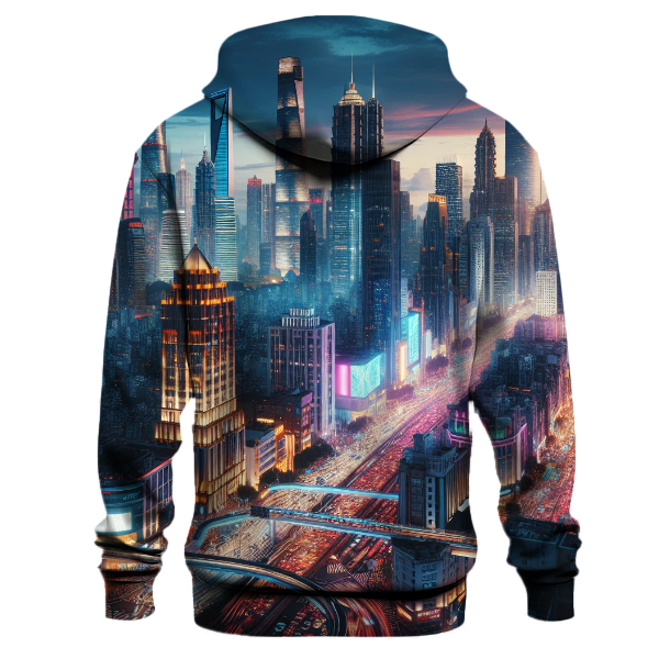 Cinematic Cityscape Hoodie