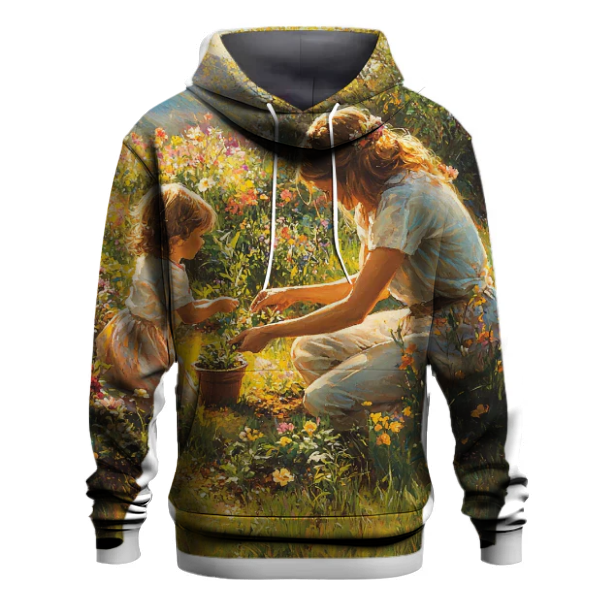The Garden of Dreams A Mothers Nurturing Heart Hoodie