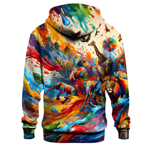 Rainbow Safari Hoodie