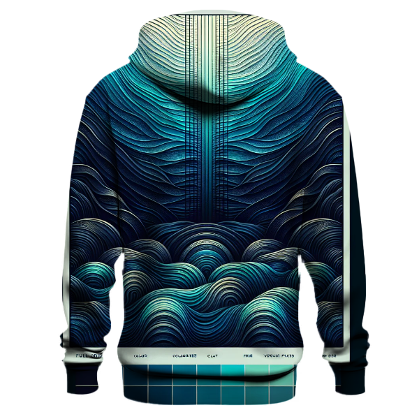 Oceanic Ripple Effect Hoodie