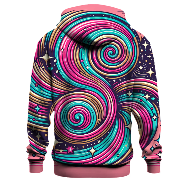 Funky Star Trails Hoodie