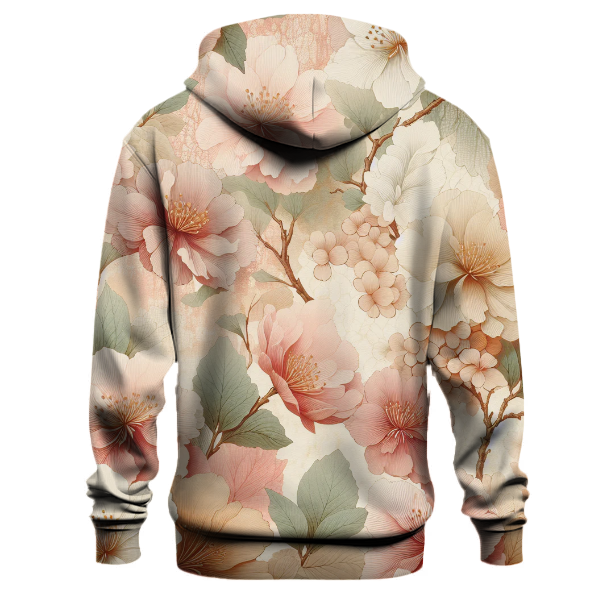 Cherry Blossom Whisper Tie-Dye Hoodie