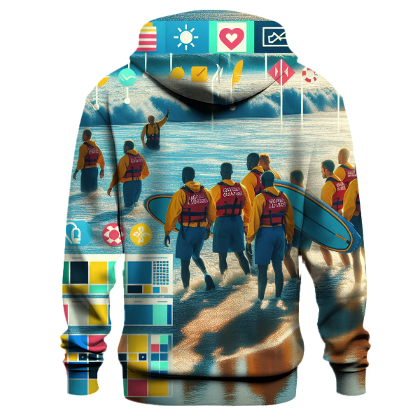Surf Lifesaving - Beach Safety Hoodie
