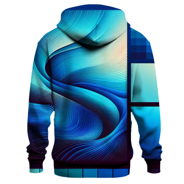 Royal Ocean Gradient Design Hoodie