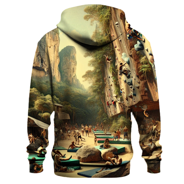 Bouldering - Climb High Hoodie