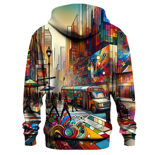 Energetic Street Art Vibes Hoodie