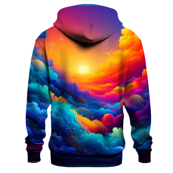 Bold Spectrum Splash Hoodie
