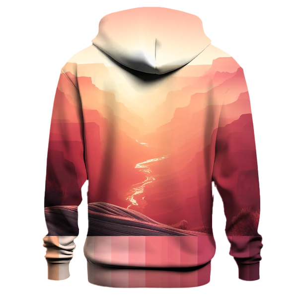 Sunrise Canyon Blush Hoodie