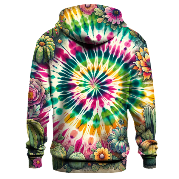 Cactus Bloom Symphony Hoodie