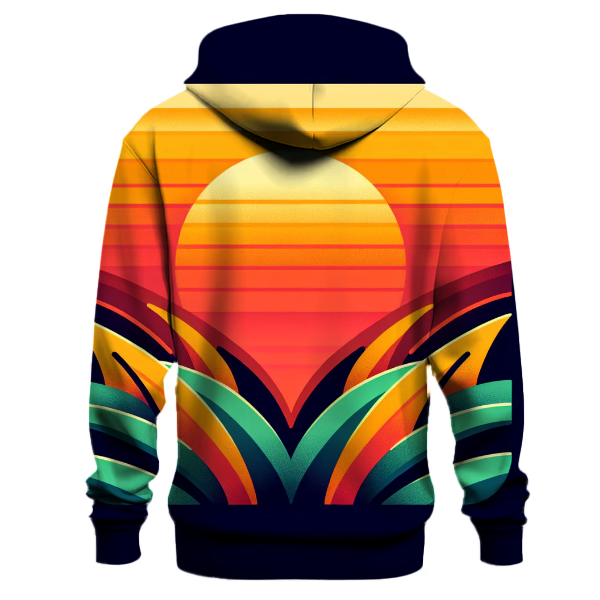 Tropical Sunrise Escape Hoodie