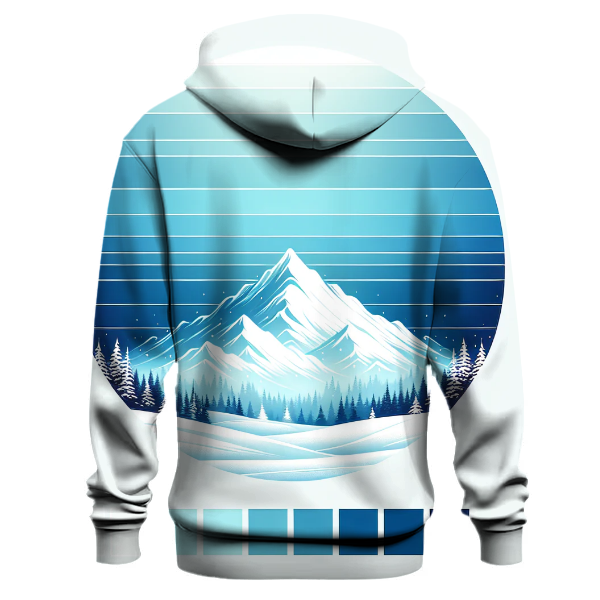 Frosted Mountain Peak Hoodie
