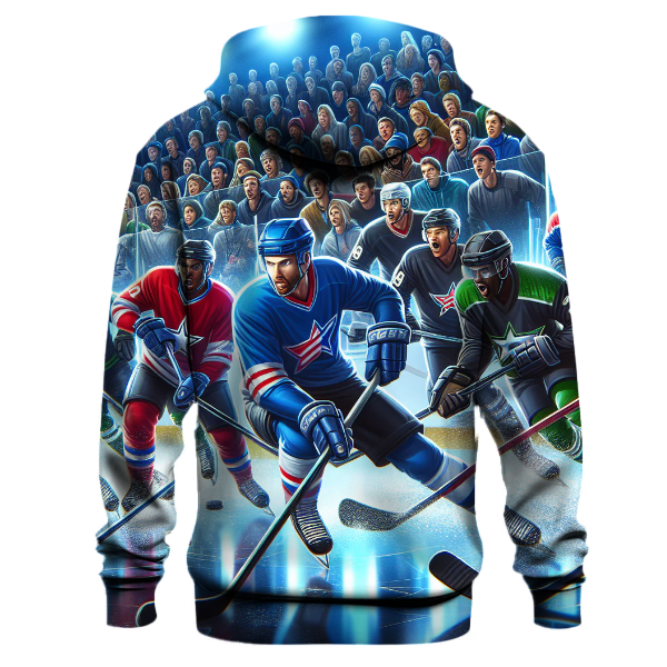 Ice Hockey - Cold as Ice Hoodie