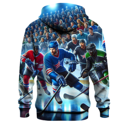 Ice Hockey - Cold as Ice Hoodie