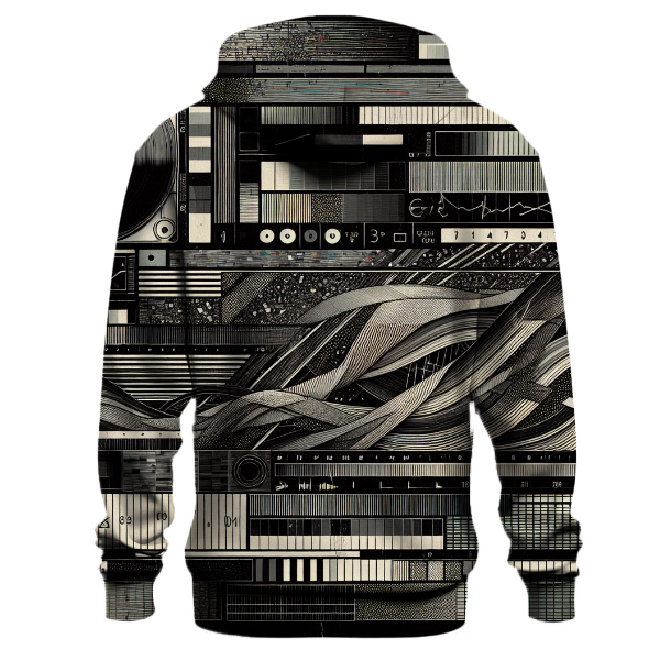 VHS Static Nostalgia Hoodie