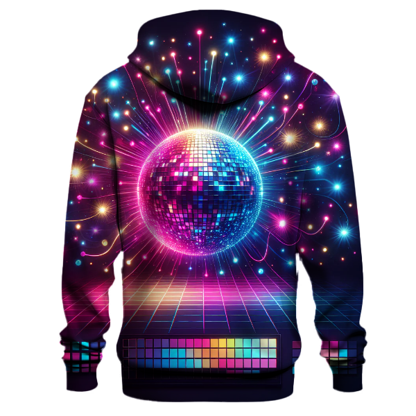 Disco Lights and Reflections Hoodie