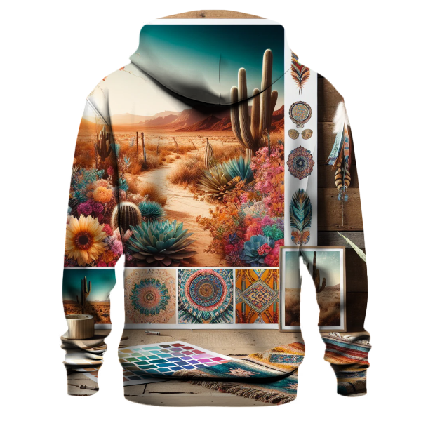 Boho Desert Oasis Hoodie