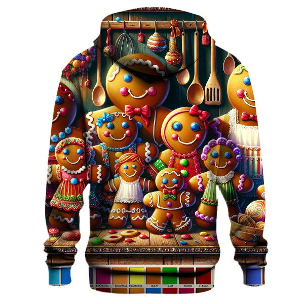 Christmas Gingerbread Family Hoodie