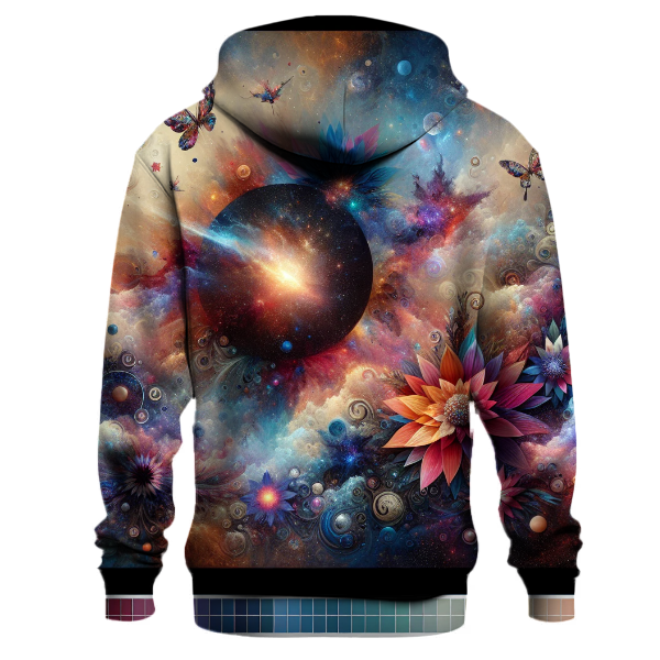 Cosmic Flora Fantasy Hoodie