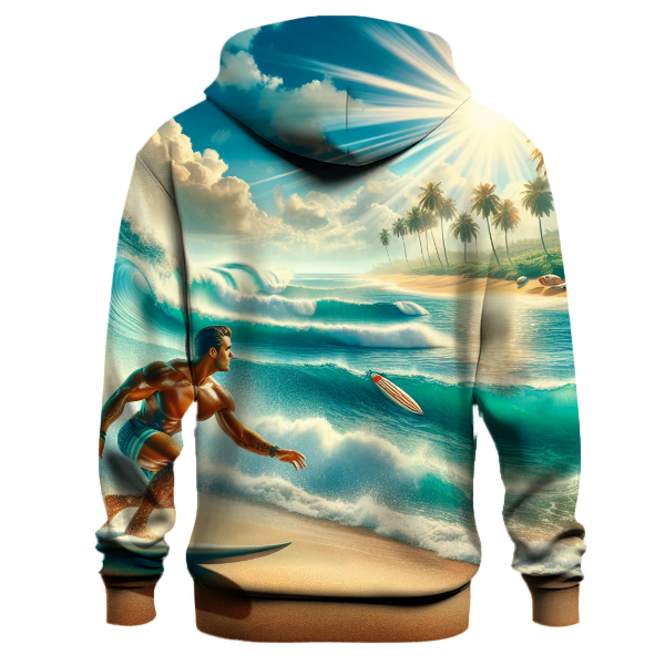 Surfing - Ocean Waves Hoodie