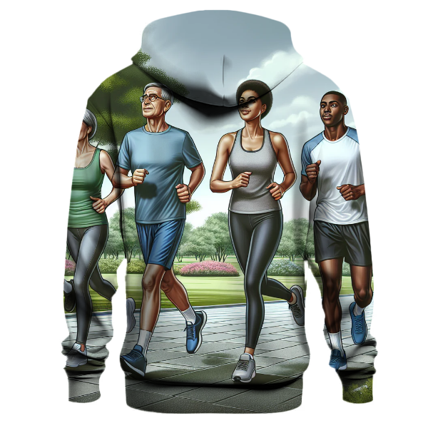 Running for Health Hoodie
