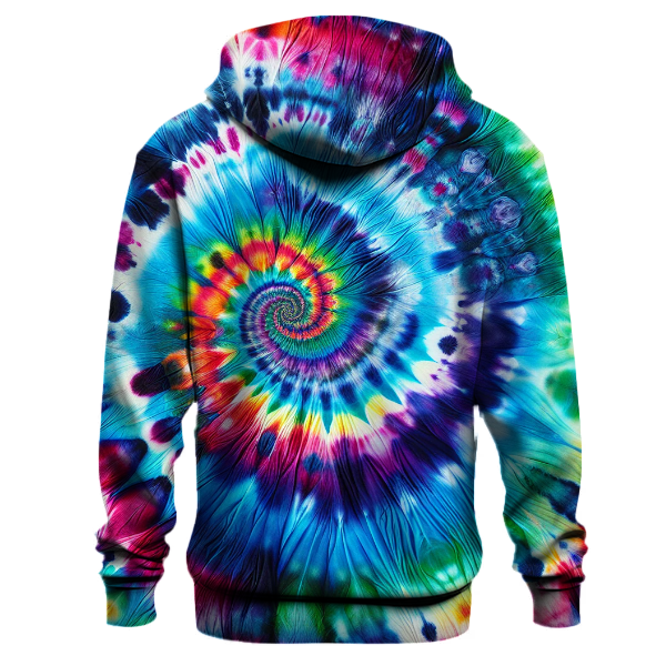 Electric Vortex Tie-dye Hoodie