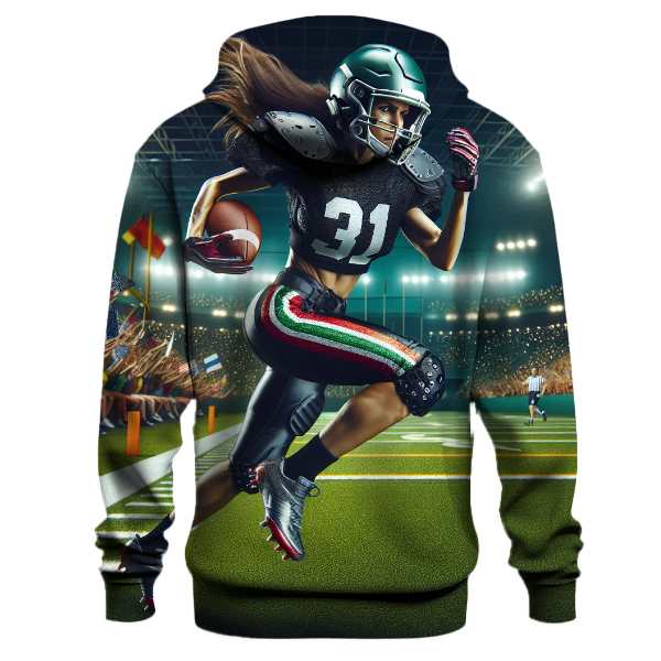 American Football - End Zone Excitement Hoodie