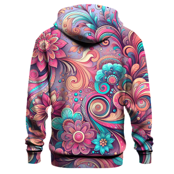Floral Fusion Hoodie