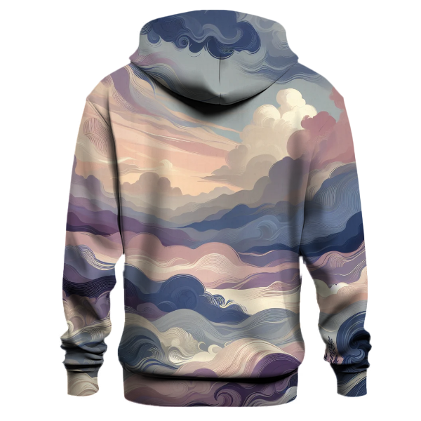 Gentle Twilight Tie-dye Design Hoodie
