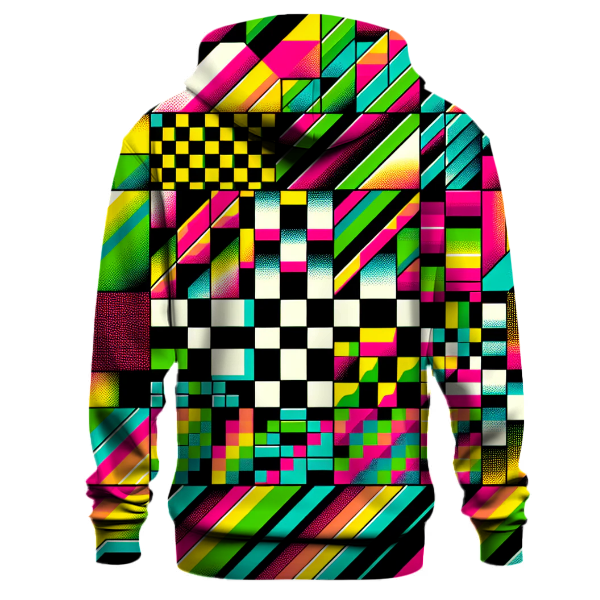 Radical 80s Checkerboard Hoodie