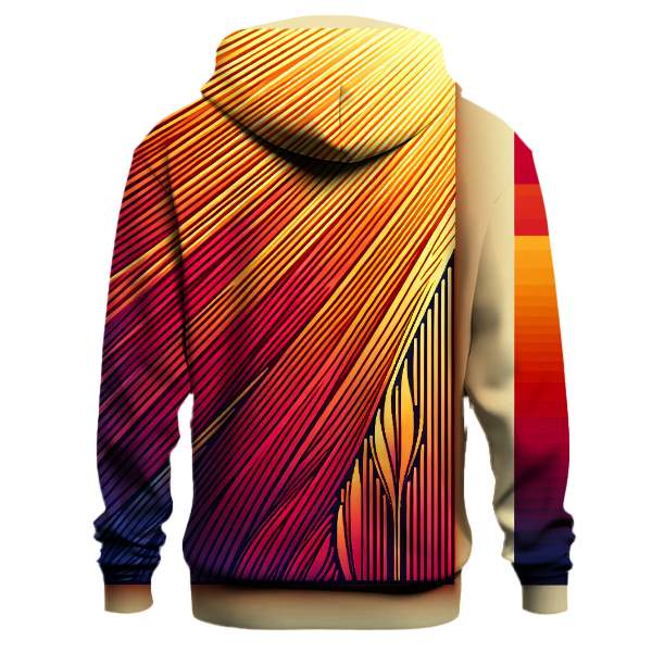 Flaming Dawn Gradient Hoodie
