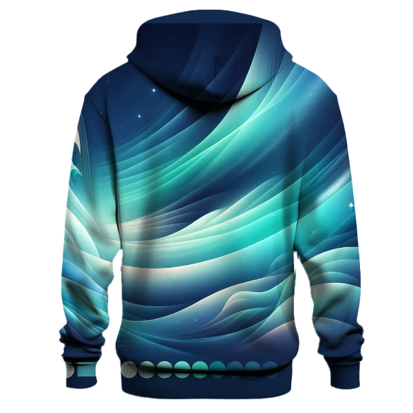 Icy Northern Lights Hoodie