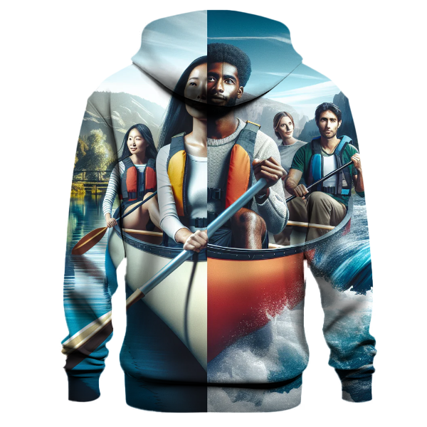 Canoeing - River Rush Hoodie