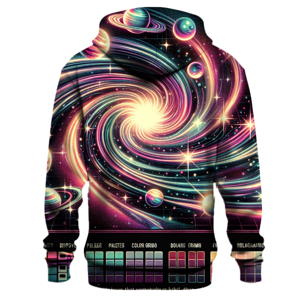 Cosmic Disco Glow Hoodie