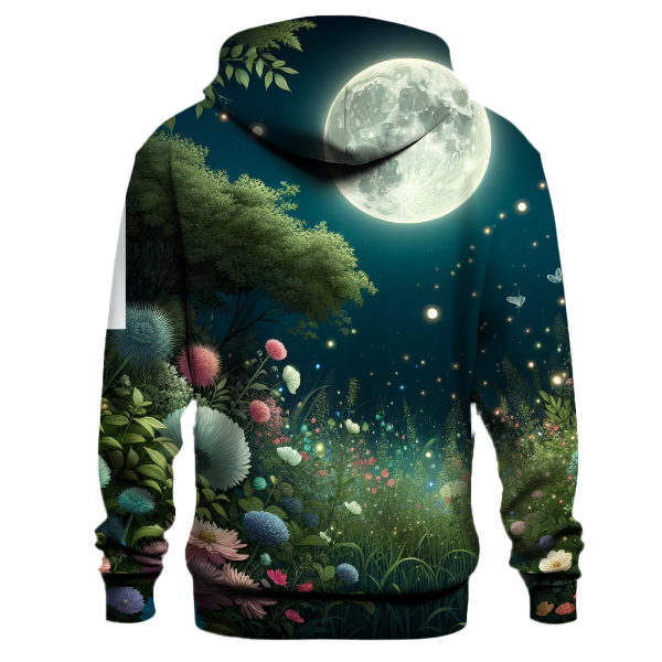 Mystical Moonlit Garden Hoodie