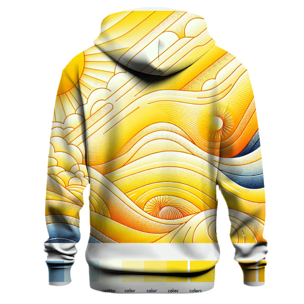 Sunshine Yellow Gradient Hoodie
